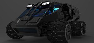 NASA Mars Rover 3D Model