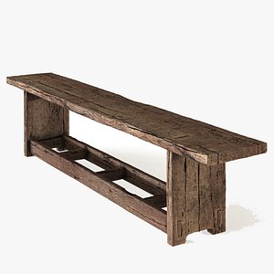 Old Wood Bench