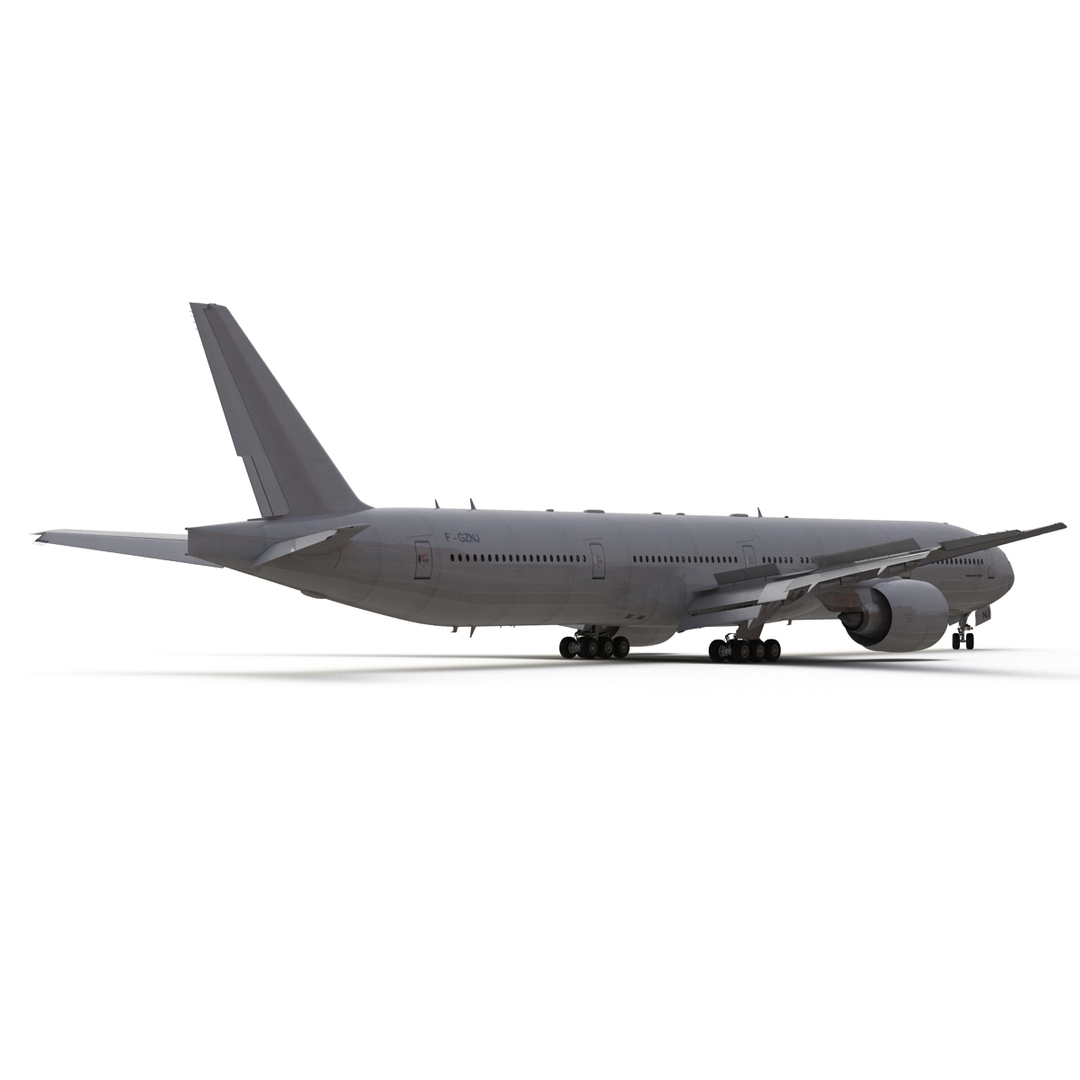 boeing 777-300er generic 3d model