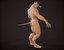 Реалистичная 3d модель оборотня