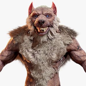 WereWolf Realistic 3d model