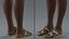 Afro American Man in Swimwear Rigged for Modo