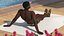 Afro American Man in Swimwear Rigged for Modo