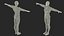Afro American Man in Swimwear Rigged for Modo