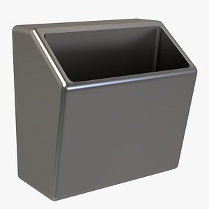 Wall-Mounted Basket 3D model