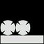 Billiard rack with cues and accessories