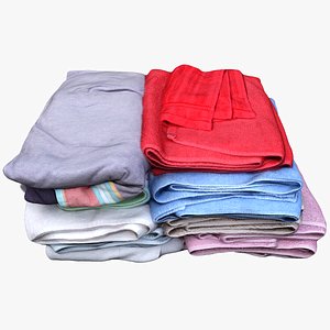 3D pile towels