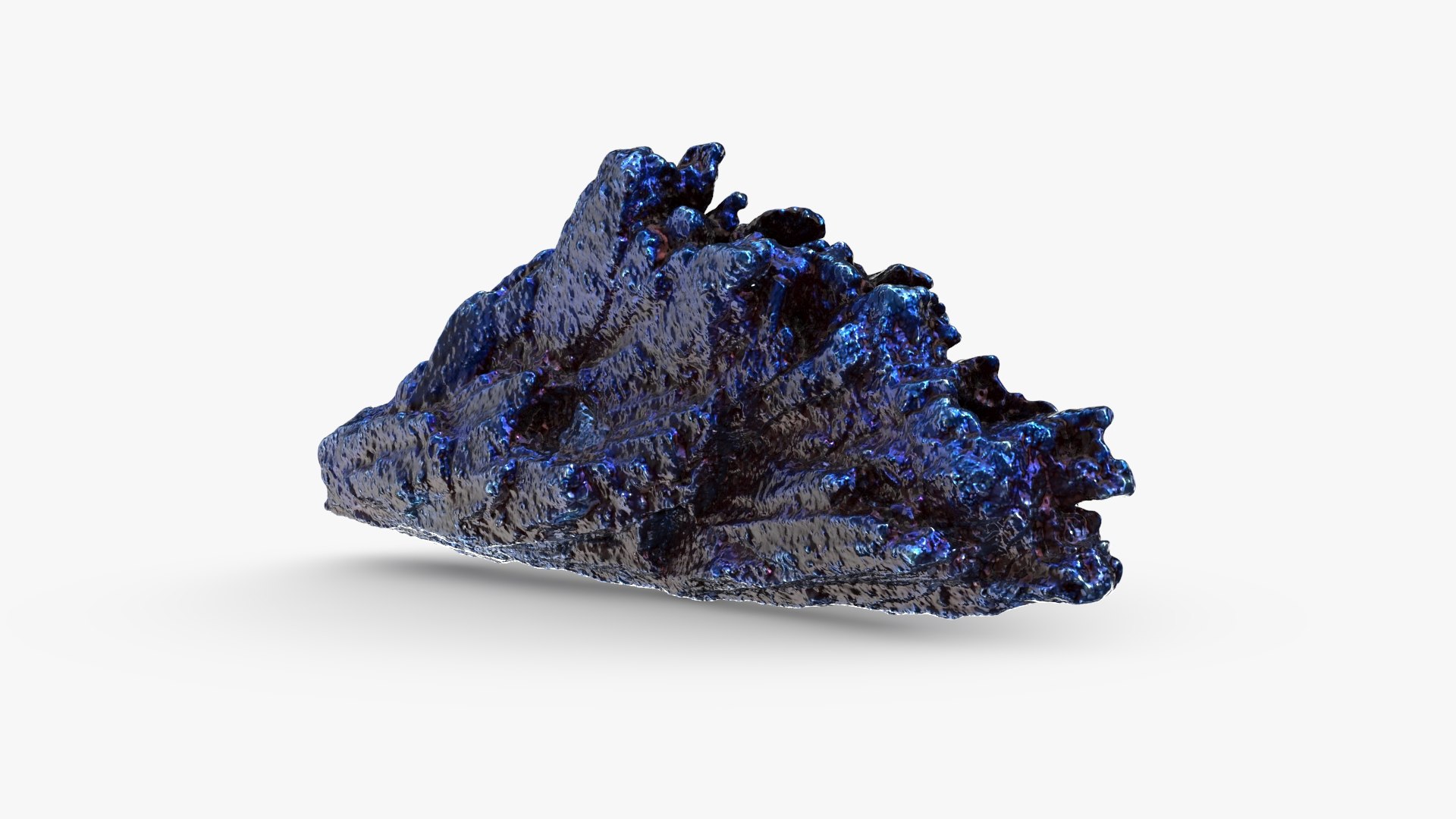 Blue Titanium Aura 03 3D Model - TurboSquid 2350148