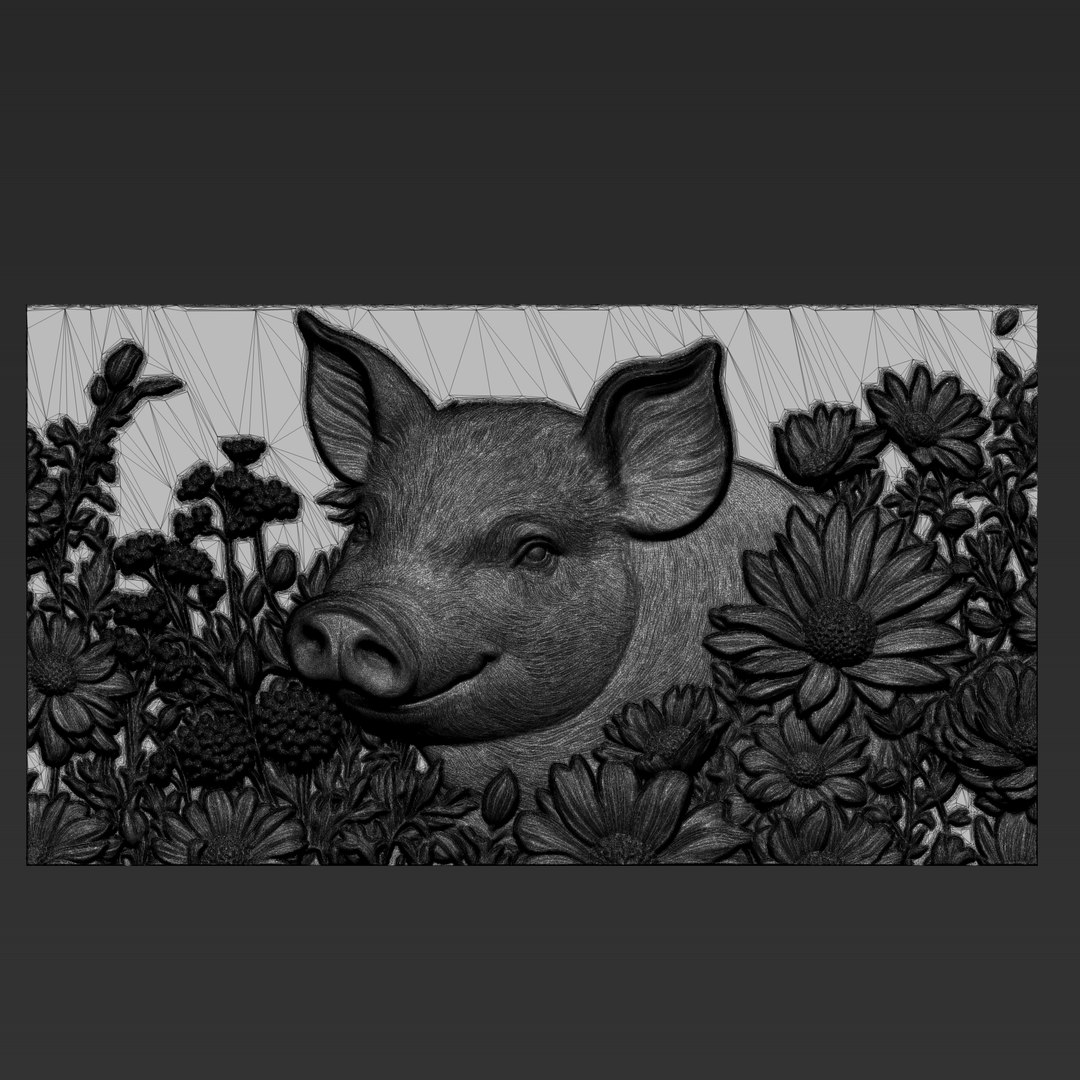 Pig in the flowers 3D https://p.turbosquid.com/ts-thumb/ol/N7OJKZ/Jk/a42_pig8/png/1752741816/1920x1080/fit_q87/00898cc8c114627a3364d2163c1444ef24b0e750/a42_pig8.jpg