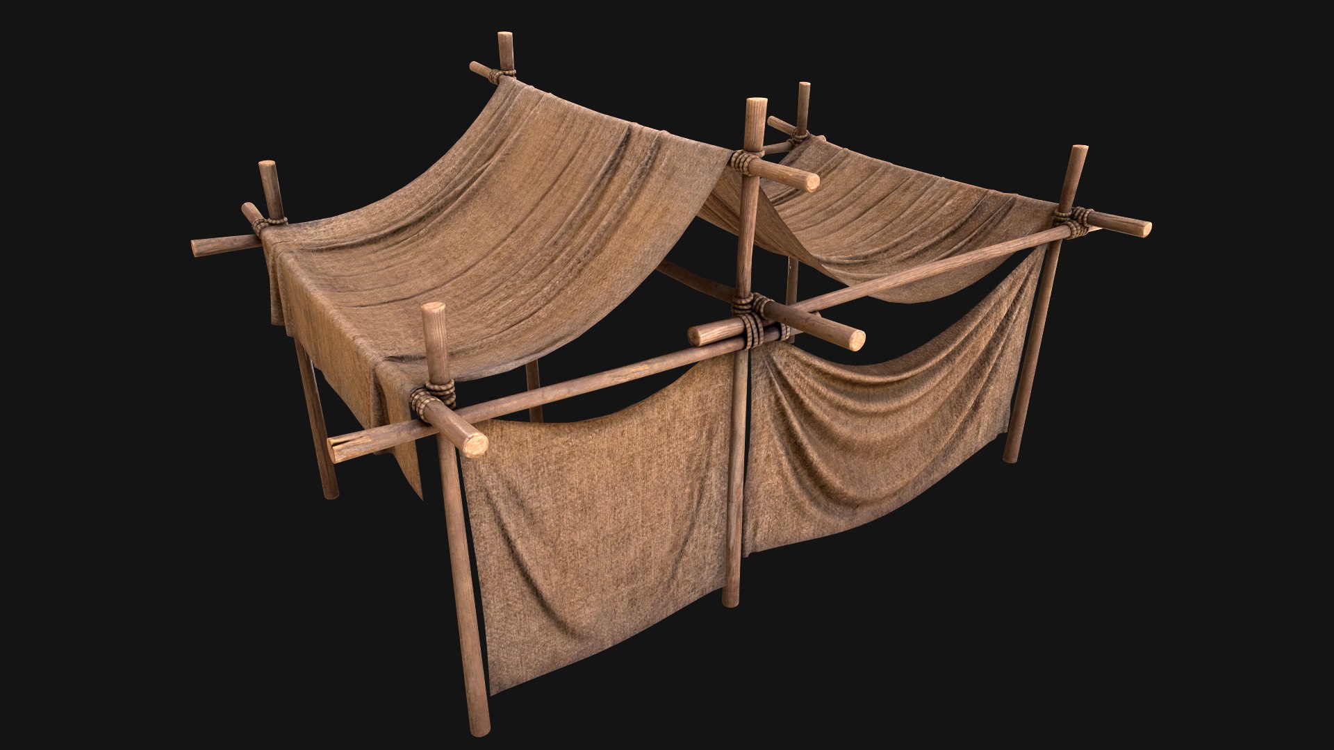 3D Market Stalls Tent Camping Pack https://p.turbosquid.com/ts-thumb/ol/OGaVWg/Mf/tent5brown1/png/1653548772/1920x1080/fit_q87/0d39deda44baa54b8aa86541d5aff0ddf36dd178/tent5brown1.jpg