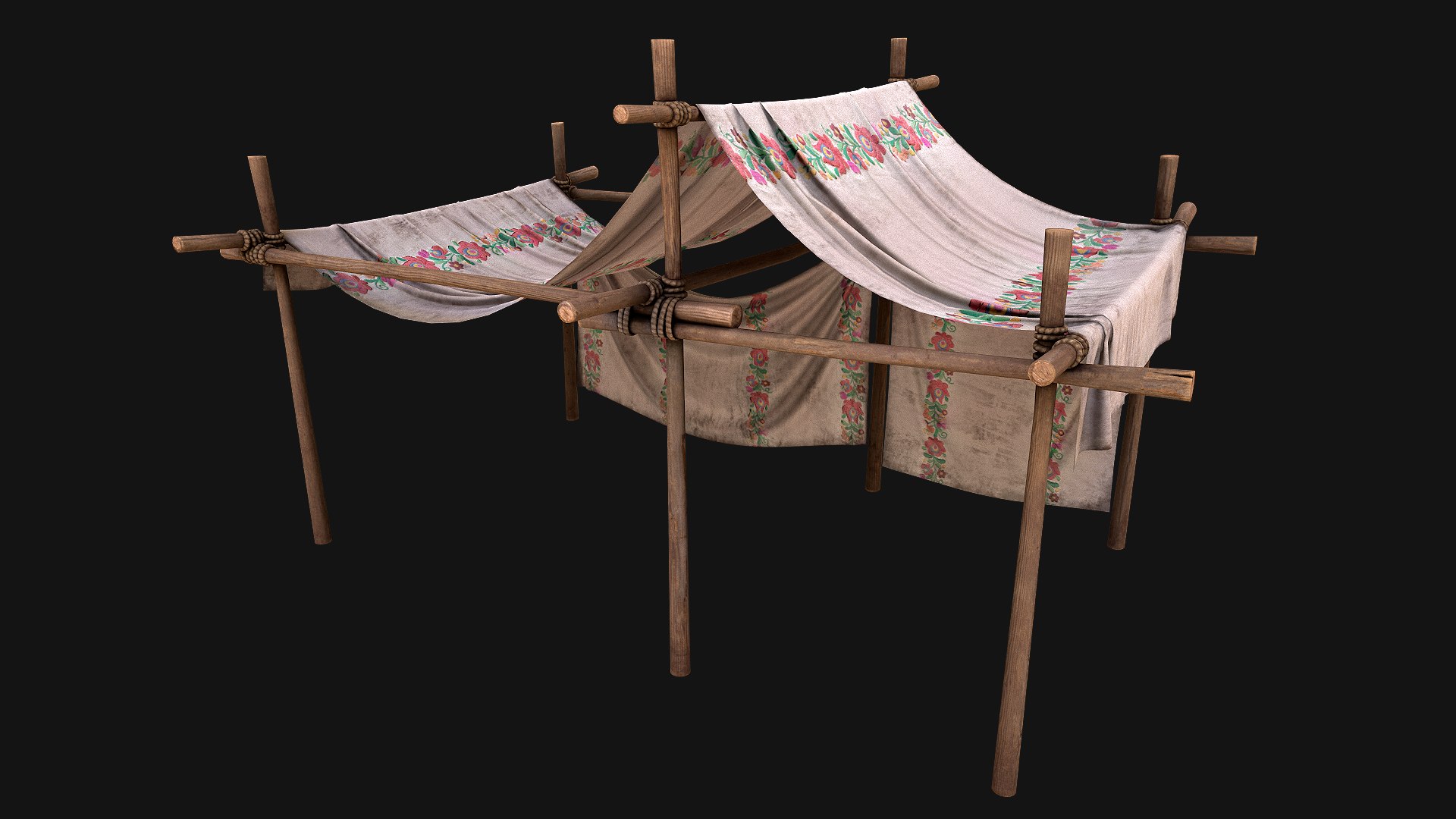 3D Market Stalls Tent Camping Pack https://p.turbosquid.com/ts-thumb/ol/OGaVWg/ln/tent5ornamentflowers1/png/1653548793/1920x1080/fit_q87/a154c5f0c835a4ca135737a416d247af7454d3cf/tent5ornamentflowers1.jpg