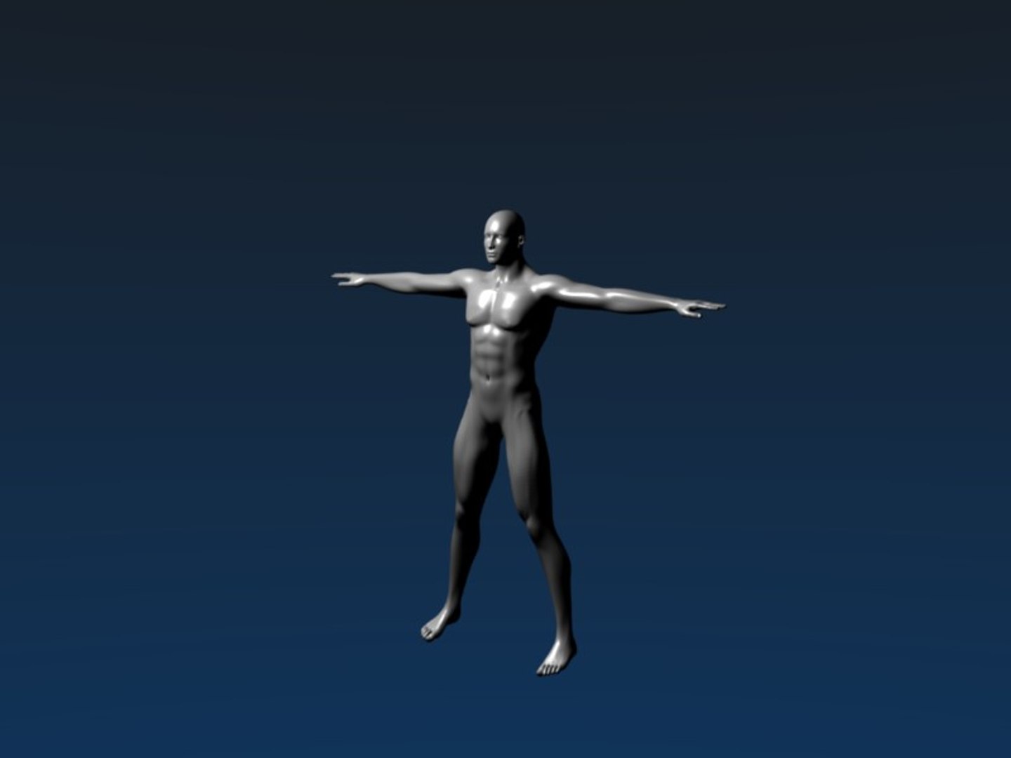 Free Human Male Base 3d Model