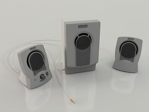 3d model altec speakers