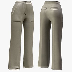 3D Man and Woman in Pants 62 model