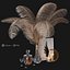 Decorative set B Ostrich