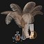 Decorative set B Ostrich