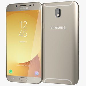 3D model realistic samsung galaxy j7