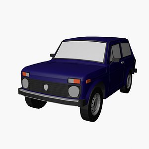 Lada Niva Low Poly