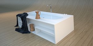 designer vasca misura 3d model