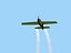 Animiertes Flugzeug