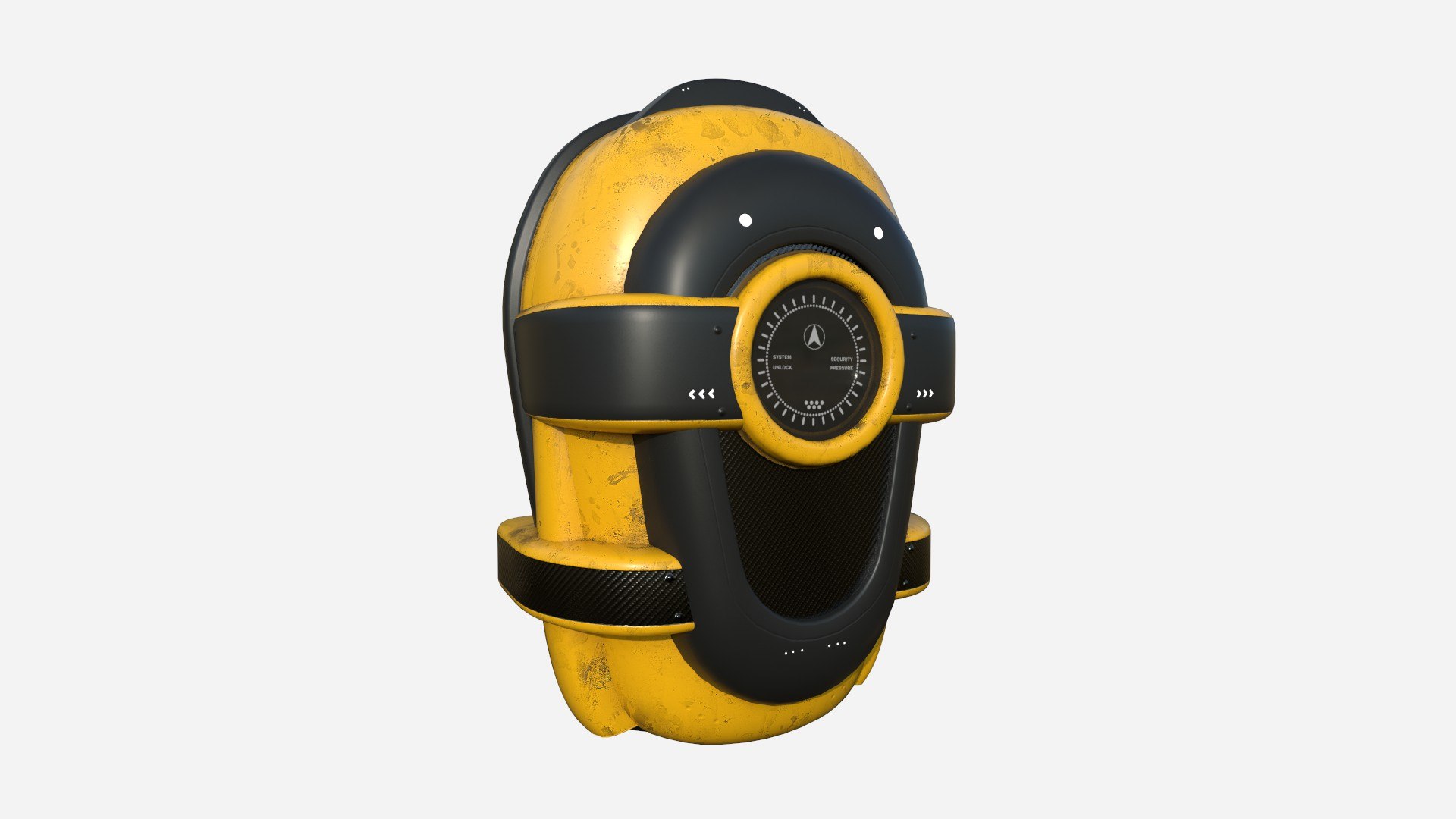 3D SciFi Backpack C10 Yellow - Fashion Character Design - TurboSquid ...