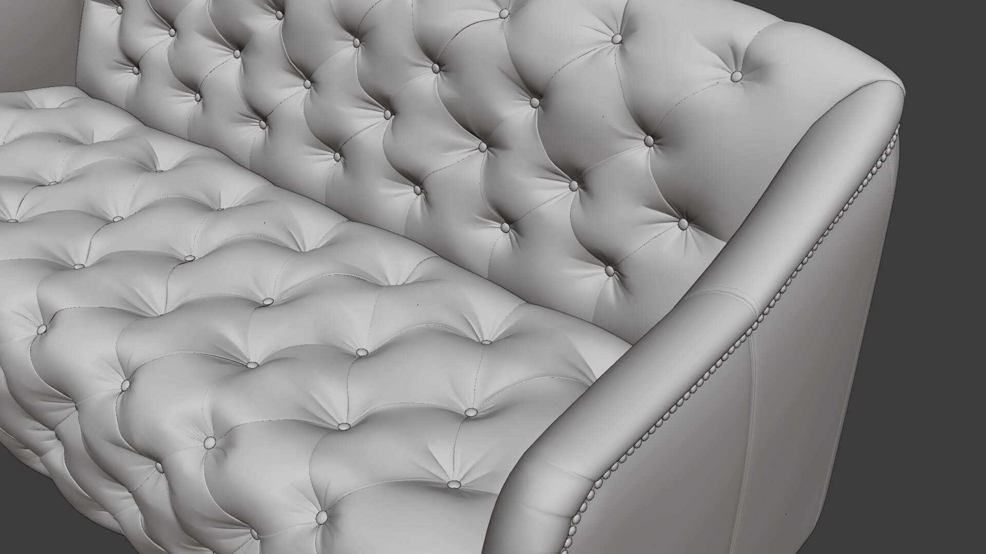 3D Sofa Upholstery Buttons Model - TurboSquid 1526417