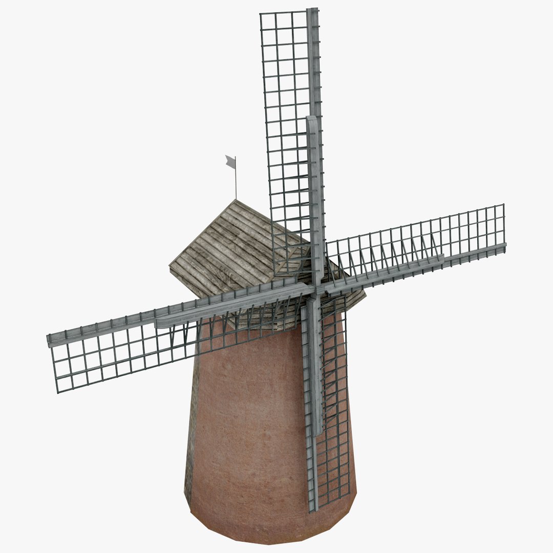 Windmill 2 3d Model