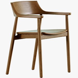 Fondes chair by kavehome 3D model