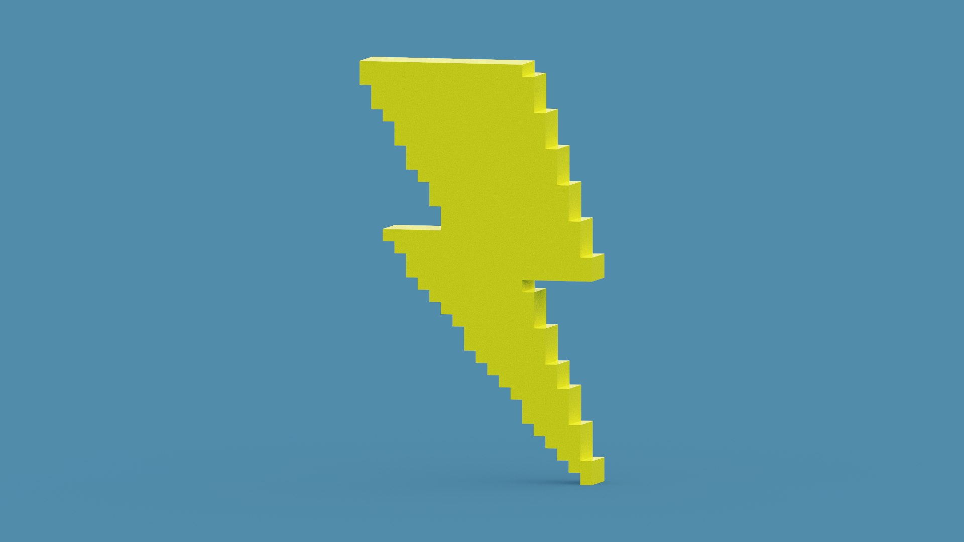 Voxel Flash 3D Model - TurboSquid 2020542