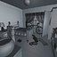 Cartoon Jungen Schlafzimmer mit animierten Goldfisch