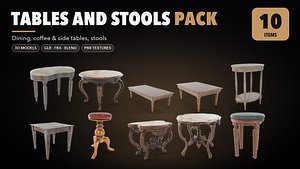 Tables and Stools Pack