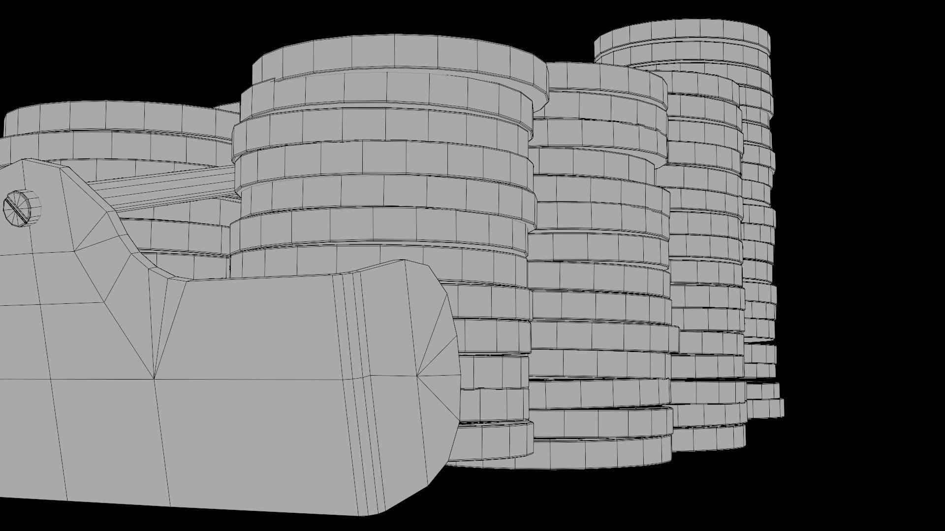Roulette Rake With 4k Pbr Textures Clean And Dusty Version 3D Model ...