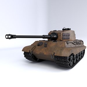 Tiger tank model