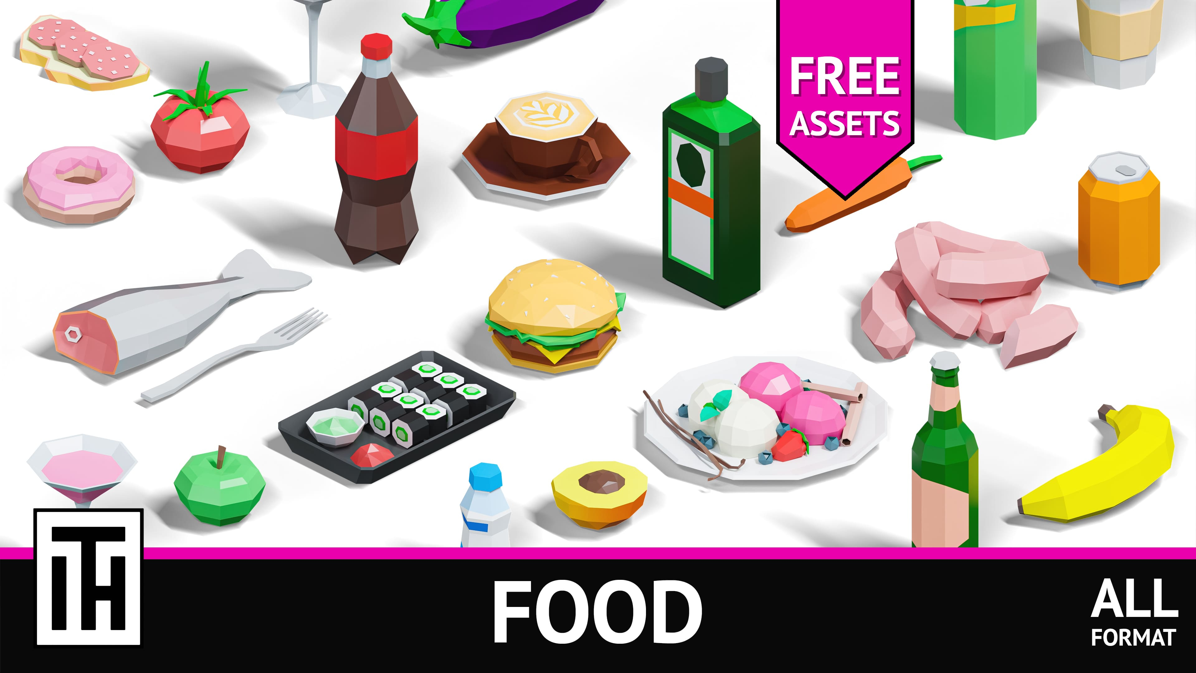 modelo 3d Comida GRATIS gratis - TurboSquid 2098576