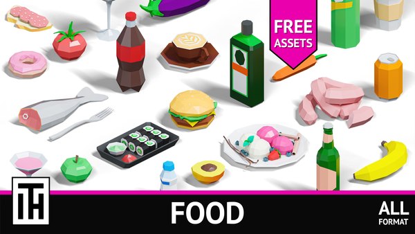 3D Food FREE model