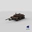 Tanque quemado K2 Pantera Negra