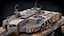 Tanque quemado K2 Pantera Negra