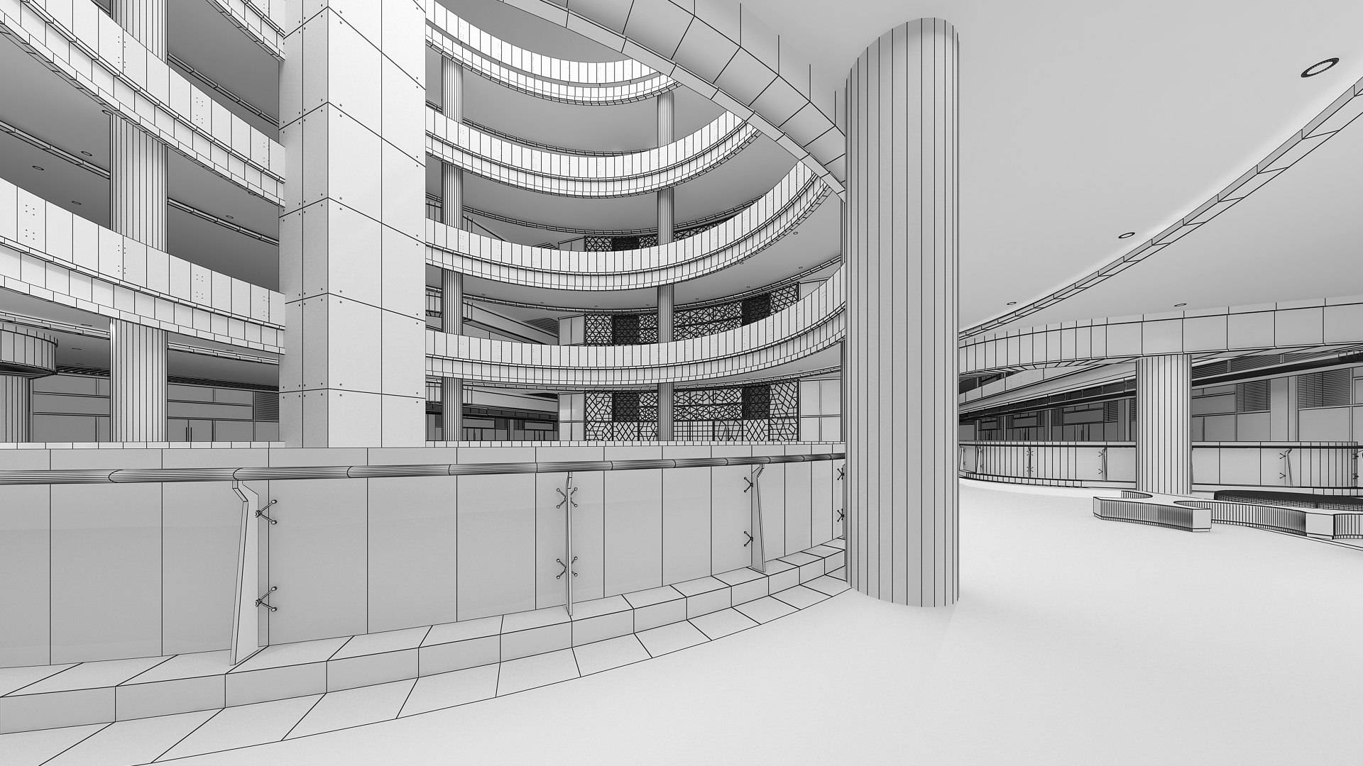 3D Model Shopping Mall 47 - TurboSquid 2216892