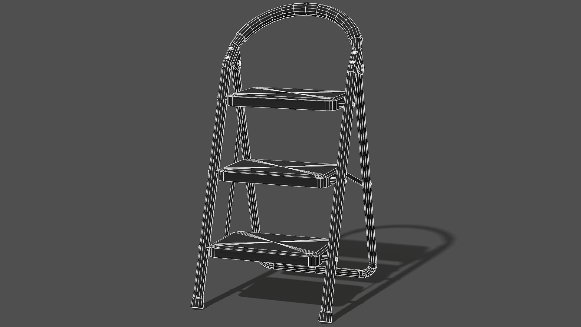 Old Metal Ladder - PBR Game Ready 3D Model - TurboSquid 2057178