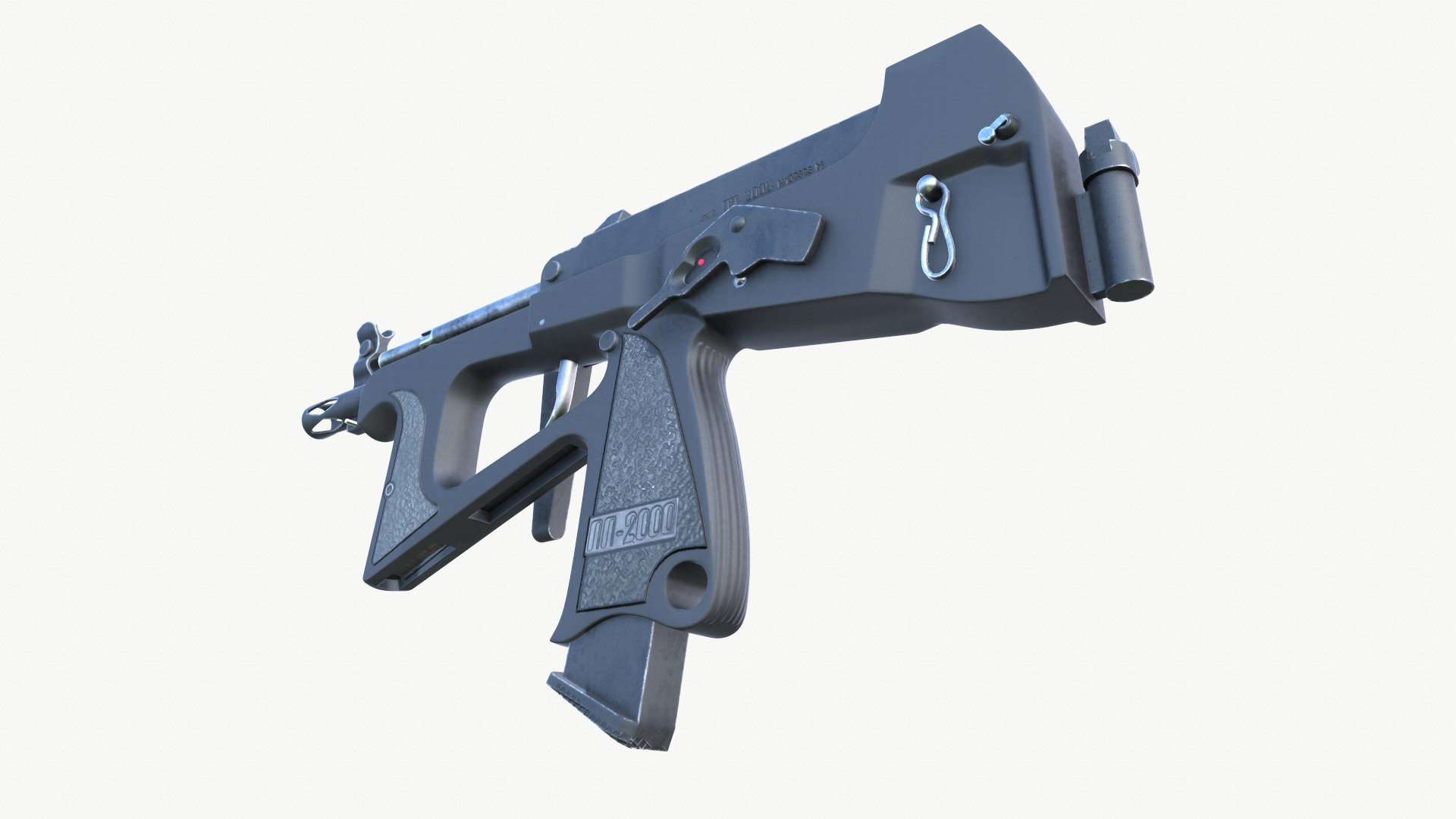 Submachine Gun PP2000 3D Model - TurboSquid 2240881