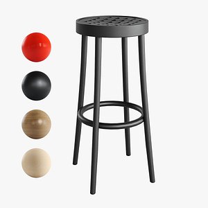 3D 822 Bar Stool by TON model
