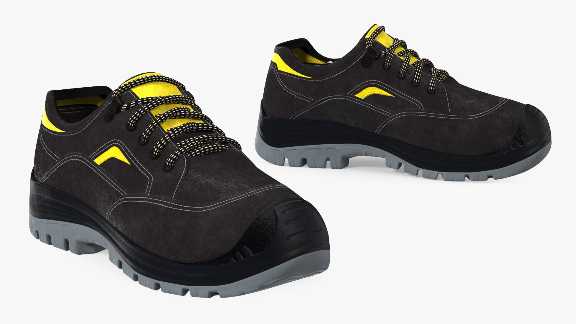 Worker Shoes 3D model preview