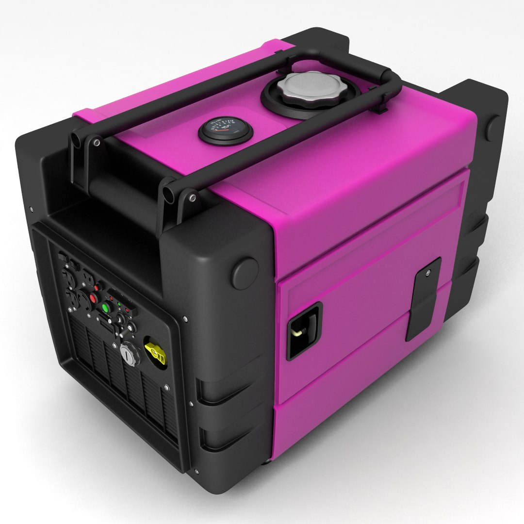 3d model portable generator