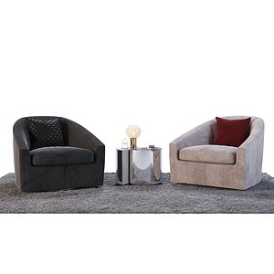 armchairs quinn 3D model