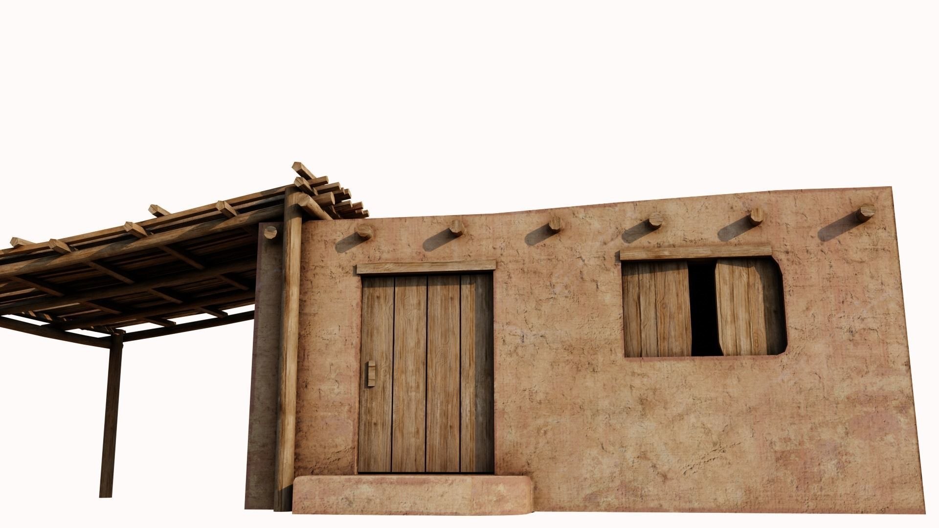 Small Hut Model - TurboSquid 1835519
