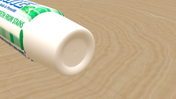 3D toothpaste colgate tooth model - TurboSquid 1708982