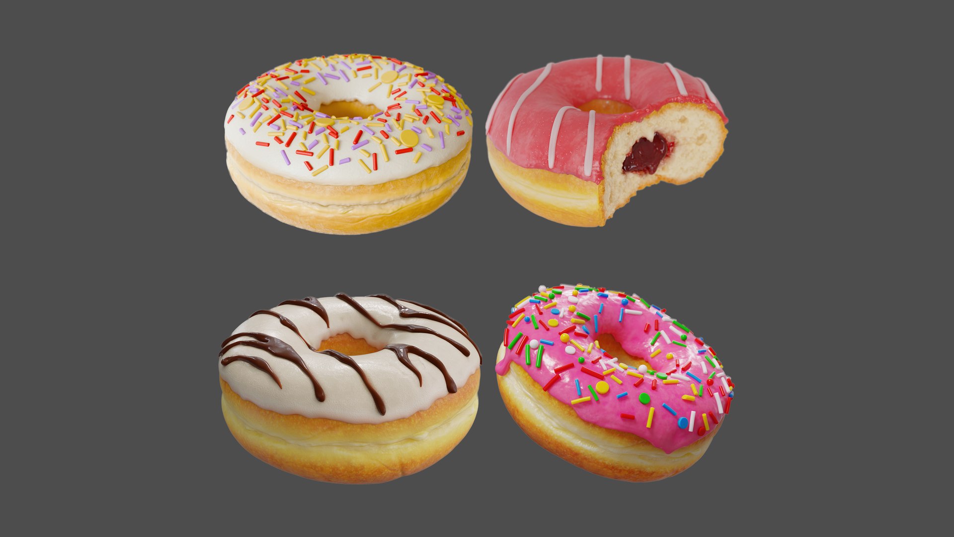 3D Realistic Glazed Donut Collection https://p.turbosquid.com/ts-thumb/om/gykqX0/oC/context/png/1783104678/1920x1080/fit_q87/769ec4b891107a597bf6f1277382b84efb194226/context.jpg