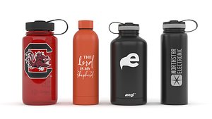 Water Bottle Collection 3D