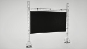 max telebim scaffolding led screen