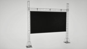 Led screen display